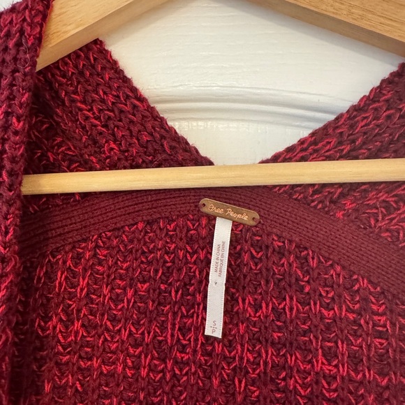 NWT Free People High Hopes Chunky Knit Cardigan in Size Small - Picture 7 of 9